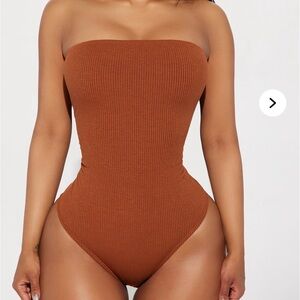 Fashion Nova Demi lined tube bodysuit